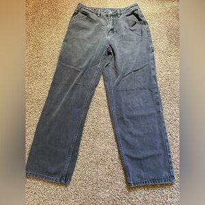 Angel Kiss Gray Flare & Wide Leg Jeans Size27